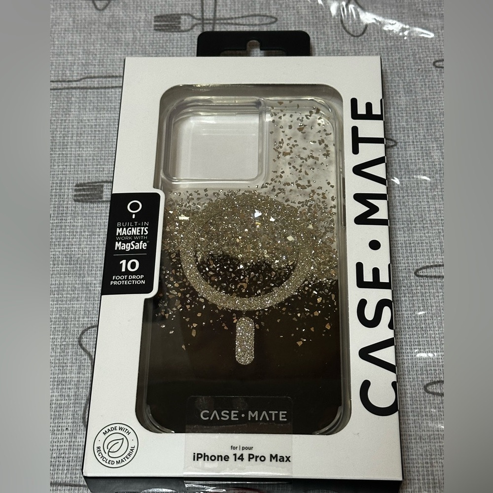 Brand New! Casemate iPhone 14 Pro Max Karat Onyx MagSafe Case